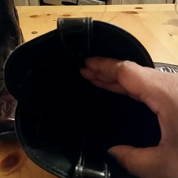 LAREDO VAMP & FOXING MANMADE COWBOY BOOTS - Picture 5 of 8